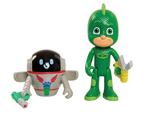 PJ MASKS JPL95309 2er-Pack Figuren-Set – Gekko und PJ Roboter, Jp von PJ Masks