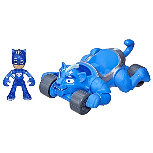 PJ Masks Animal Power, Yoyo Pyja-Destrier Deluxe-Fahrzeug, Vorschulspielzeug mit Yoyo-Figur, ab 3 Jahren, Mehrfarbig von PJ Masks