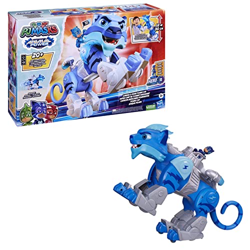 PJ Masks Animal Power Catboys brüllende Powerkatze, Vorschulspielzeug mit Motor, 20+ Lichter und Geräusche, ab 3 Jahren von PJ Masks