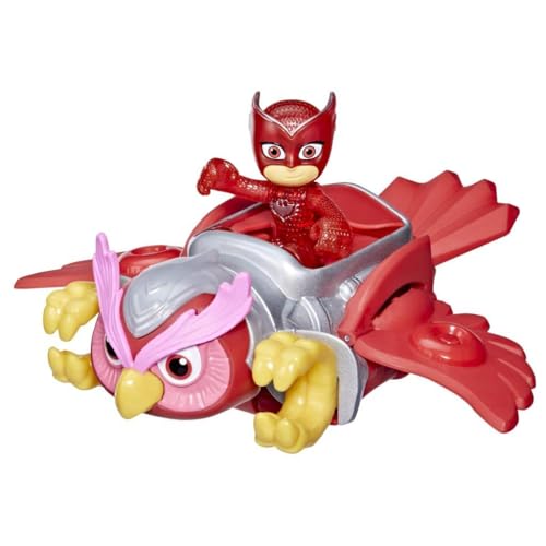 PJ Masks F5340 Pyjamahelden Animal Power, Deluxe-Fahrzeug Pyja-Destrier von Bibou, Vorschulspielzeug mit Bärenfigur, ab 3 Jahren, Mehrfarbig von PJ Masks