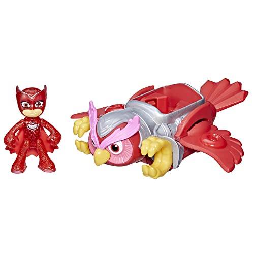 PJ Masks F5340 Pyjamahelden Animal Power, Deluxe-Fahrzeug Pyja-Destrier von Bibou, Vorschulspielzeug mit Bärenfigur, ab 3 Jahren, Mehrfarbig von PJ Masks