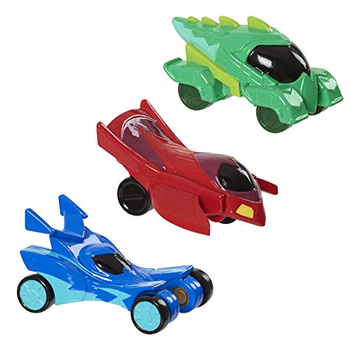 PJ MASKS JP PJMC3000 Night Time Micros Hero Vehicle 3pk von PJ Masks