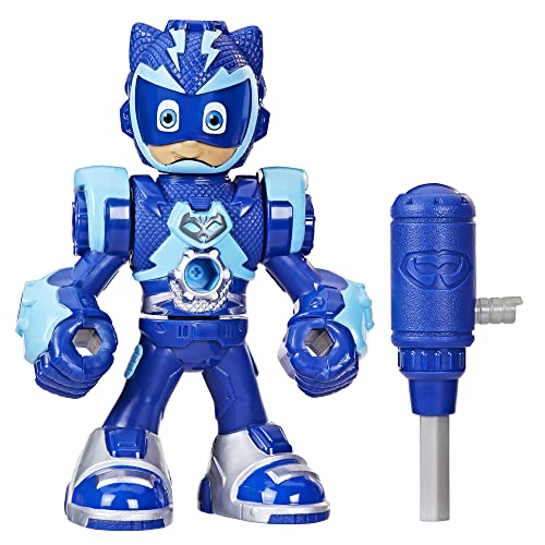 PJ Masks Power Heroes Buildable Heroes Catboy Actionfigur, kinderfreundliche Montage, Superheldenspielzeug für Jungen und Mädchen ab 3 Jahren von PJ Masks