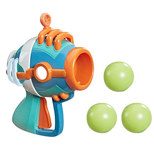 PJ Masks Romeo Blaster Vorschulspielzeug, einfach zu bedienender Blaster mit Kunststoffbällen für Kinder ab 3 Jahren von PJ Masks