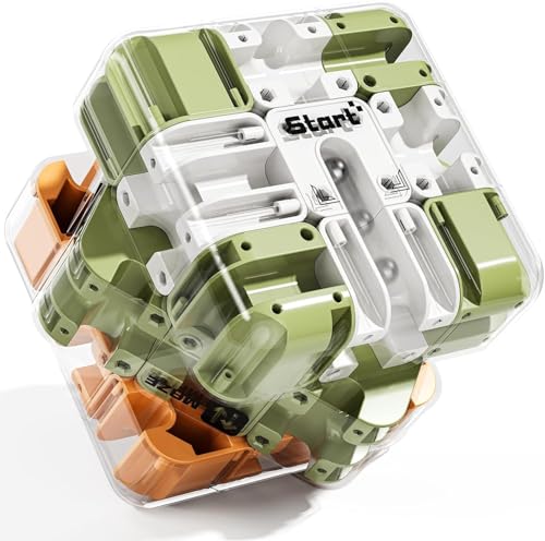 3D Puzzle Maze Cube, 3x3 Zauberwürfel Puzzle Toys Gifts for Kids 8-12, Maze Würfel Puzzlespielzeug, Hard Challenges Memory Brain Maze Cube für Anfänger und Fortgeschrittene 3D Puzzle Maze Cube, 3x3 Zauberwürfel Puzzle Toys Gifts for Kids 8-12, Maze Würfel Puzzlespielzeug, Hard Challenges Memory Brain Maze Cube für Anfänger und Fortgeschrittene von PKKP
