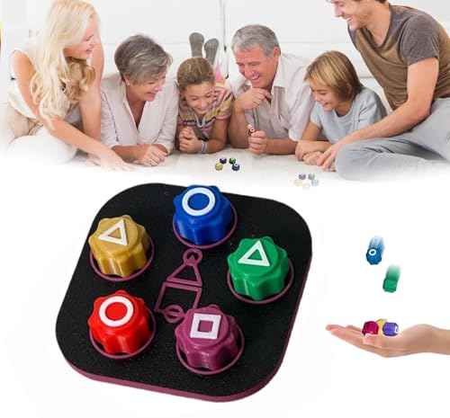 PKKP Gonggi Koreanisches Traditionelles Spielspiel, Gonggi Jack Stone Pebbles Set Spiel, Hand Eye Coordination Training Spielzeug, Steinspiel Steinfangspiel (A5) von PKKP