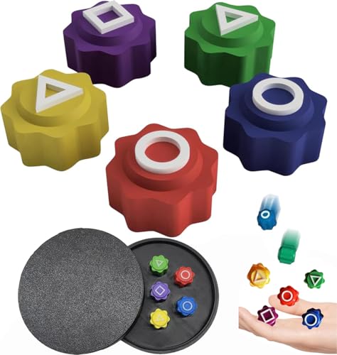 PKKP Gonggi Koreanisches Traditionelles Spielspiel, Gonggi Jack Stone Pebbles Set Spiel, Hand Eye Coordination Training Spielzeug, Steinspiel Steinfangspiel (A8) von PKKP