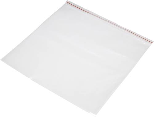 Druckverschlussbeutel ohne Beschriftungsstreifen (B x H) 300mm x 300mm Transparent Polyethylen von No Name P-L