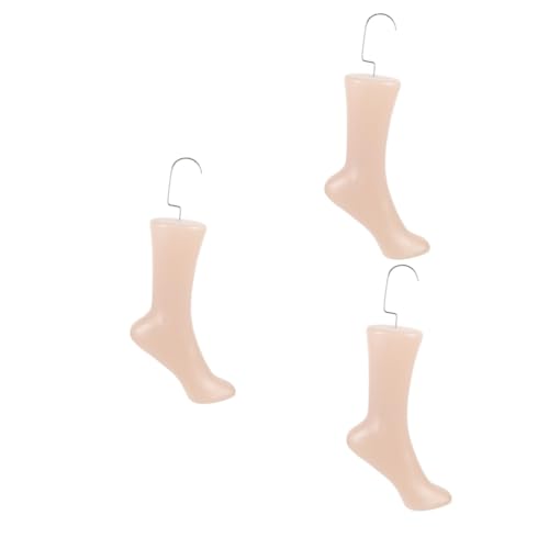 PLAFOPE 3 Stück Fußmodell Knöchelkette Displayform Kindersocken Knöchelarmbandform Schuhdisplay Regal Kinder Nahtlose Socken Kurze Schuhe Modell Menschlicher Körper Modell Schmuckständer von PLAFOPE