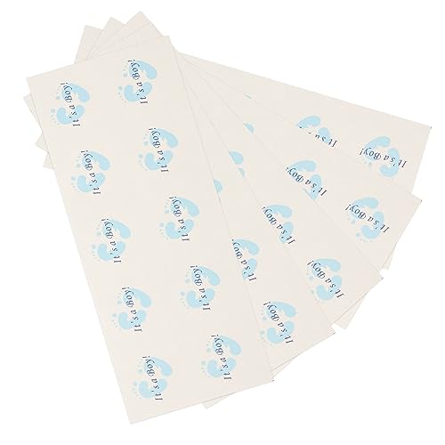 PLAFOPE 50-Blatt-Box Thanksgiving-Aufkleber für Umschläge Warnweste personalisiert scheckheft Sticker Aufkleber Geschenkverpackung tagout kleine Aufkleber Geschenketikett Papier Sky-Blue von PLAFOPE