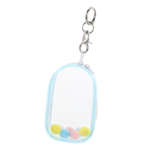 PLAFOPE Transparente Mini Figuren Display Tasche mit Schlüsselanhänger Tragbare Kleine Puppen aufbewahrungstasche mit Reißverschluss Staubdichte Organizer tasche für Sammelfiguren PLAFOPE Transparente Mini Figuren Display Tasche mit Schlüsselanhänger Tragbare Kleine Puppen aufbewahrungstasche mit Reißverschluss Staubdichte Organizer tasche für Sammelfiguren von PLAFOPE