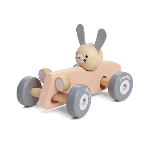 PLAN TOYS 5717 Rabbit Racing Car von PlanToys