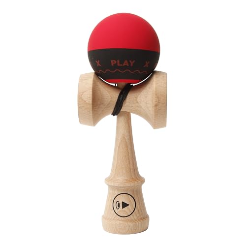 PLAY Kendama K2038 Kendama, rot/schwarz von Kendama Europe