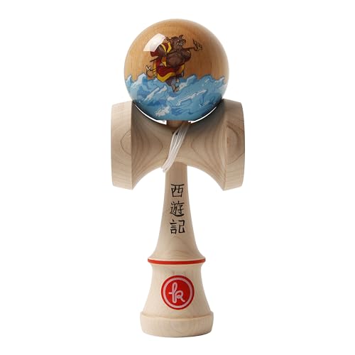 Play Kendama - Kendama, K2081, Holz/Blau von Kendama Europe