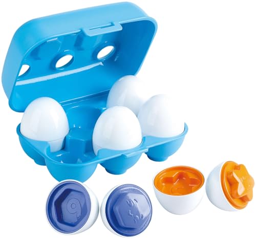 PLAY 123 Eierformensortierer 6 Eiern Schachtel Kinder Sortierspiel +12M von PLAY