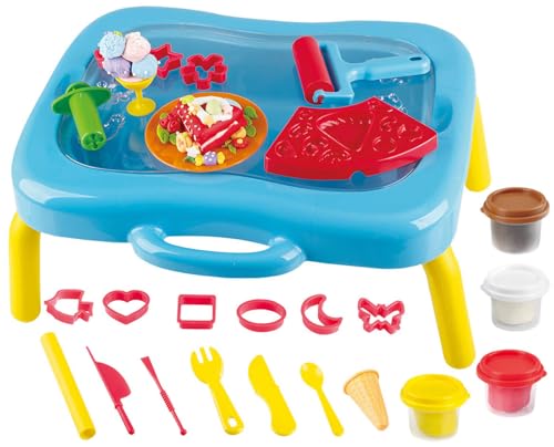 PLAY Dough Activity Tray/Table (4 X 2 OZ Dough Included) von PLAY