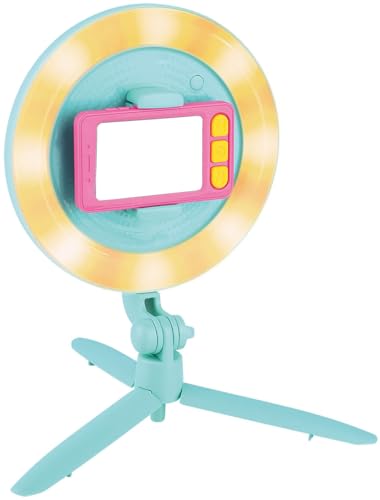 PLAY Vlogger Video-Blogger Set Ringlicht Stativ Stick Handyhalterung +3J von PLAY