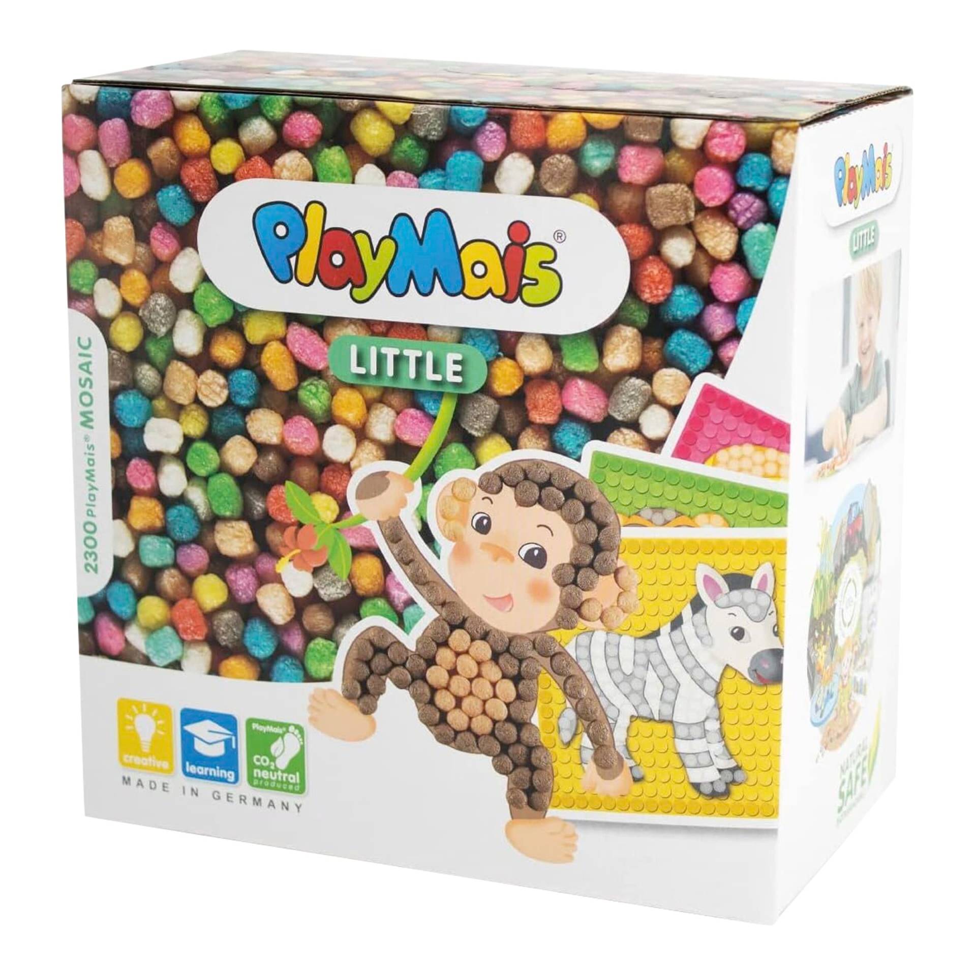 Playmais Bastelset Mosaic Little Zoo von PLAYMAIS