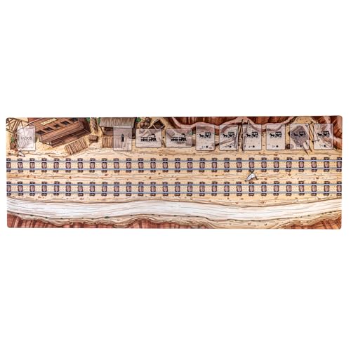 Gummimatte kompatibel mit Colt Express Spiel 117 x 40 cm / 46" x 15,7" Gummimatte kompatibel mit Colt Express Spiel 117 x 40 cm / 46" x 15,7" von PLAYMATS