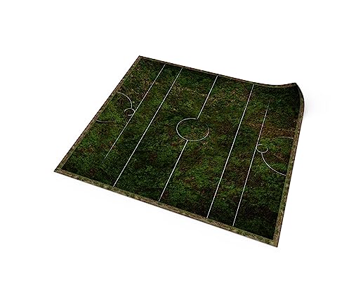 PLAYMATS GB012-R Guild Ball Battlemat, Rubber mat, Undergrowth, 36" x 36" / 91,5 cm x 91,5 cm von PLAYMATS