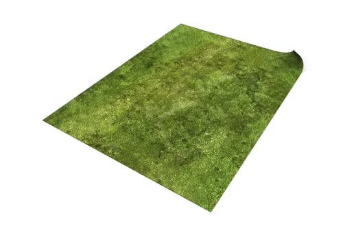 PLAYMATS GWM002-R-aos Age of Sigmar Battlemat, Rubber mat, Heroic Grass, 44" x 60" / 112 cm x 152 cm von PLAYMATS