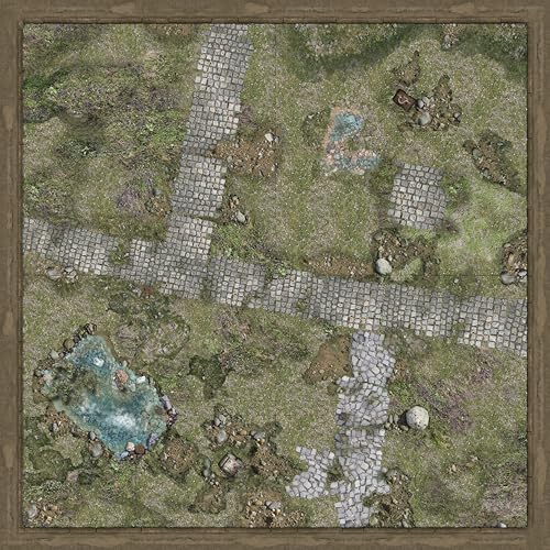 PLAYMATS Mlfx021-V Matte für Wargaming, 37"x37" / 94x94 cm von PLAYMATS