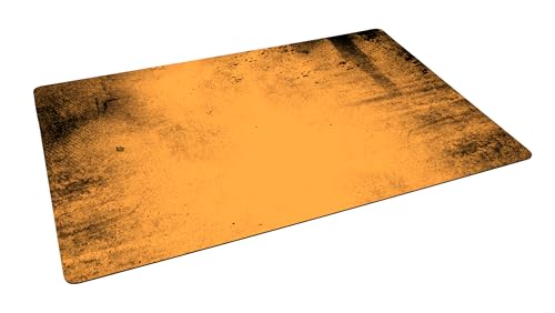 Universalmatte für Brettspiele, Kartenspiele und Rollenspiele 47"x31.5" / 120cm x 80cm - Orange Grunge von PLAYMATS