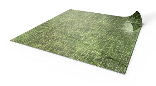 PLAYMATS Trockenlöschmatte RPG 50x50 - Gras (quadratisch) von PLAYMATS