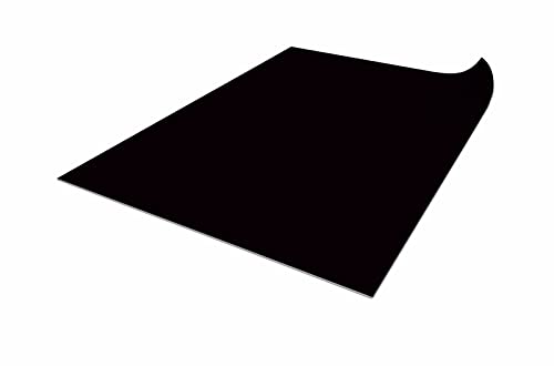 PLAYMATS U054-domino Anti-Slip for Domino-universal Games mat, Black, 120 cm x 80 cm / 47' x 31,5' von PLAYMATS