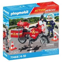 PLAYMOBIL 71466 Feuerwehrmotorrad am Unfallort von PLAYMOBIL® ACTION HEROES