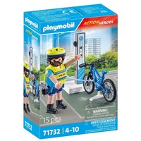 PLAYMOBIL 71732 Polizei Fahrradstreife von PLAYMOBIL® ACTION HEROES