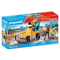 PLAYMOBIL 71751 Straßenbaustelle von PLAYMOBIL® ACTION HEROES