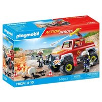 PLAYMOBIL 71824 Feuerwehrtruck von PLAYMOBIL® ACTION HEROES