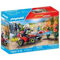 PLAYMOBIL 71825 Feuerwehr Quad löscht Heckenbrand von PLAYMOBIL® ACTION HEROES