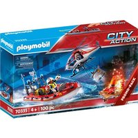 PLAYMOBIL® 70335 Feuerwehreinsatz mit Heli und Boot von PLAYMOBIL® CITY ACTION