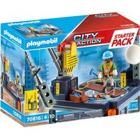 PLAYMOBIL® 70816 Starter Pack Baustelle mit Seilwinde von PLAYMOBIL® CITY ACTION