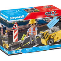 PLAYMOBIL® 71185 Bauarbeiter mit Kantenfräser von PLAYMOBIL® CITY ACTION