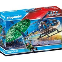 PLAYMOBIL 70569 Polizei-Hubschrauber: Fallschirm-Verfolgung von PLAYMOBIL® CITY ACTION