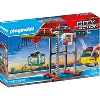 PLAYMOBIL 70770 Portalkran mit Containern von PLAYMOBIL® CITY ACTION