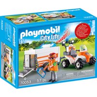 PLAYMOBIL® 70053 Quad mit Rettungsanhänger von PLAYMOBIL® CITY LIFE