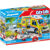 PLAYMOBIL® 71202 Rettungswagen mit Licht und Sound von PLAYMOBIL® CITY LIFE