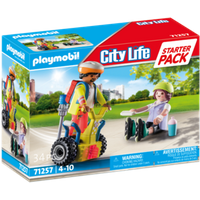 PLAYMOBIL® 71257 Starter Pack Rettung mit Balance-Racer von PLAYMOBIL® CITY LIFE