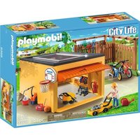 PLAYMOBIL® 9368 Garage mit Fahrradschuppen von PLAYMOBIL® CITY LIFE