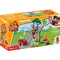 PLAYMOBIL® 70917 DUCK ON CALL - Feuerwehr Action. Rette die Katze! von PLAYMOBIL® DUCK ON CALL