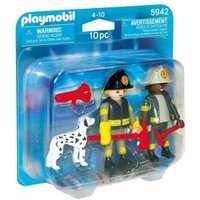 PLAYMOBIL® 5942 Duo Pack Feuerwehrmänner mit Hund von PLAYMOBIL® DUOPACKS