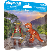 PLAYMOBIL® 71206 Abenteurer mit T-Rex von PLAYMOBIL® DUOPACKS