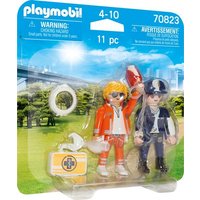 PLAYMOBIL 70823 DuoPack Notarzt und Polizistin von PLAYMOBIL® DUOPACKS