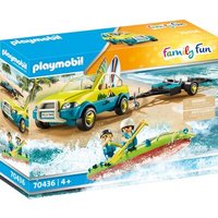 PLAYMOBIL® 70436 Strandauto mit Kanuanhänger von PLAYMOBIL® FAMILY FUN