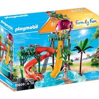 PLAYMOBIL 70609 Aqua Park mit Rutschen von PLAYMOBIL® FAMILY FUN