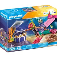 PLAYMOBIL 70678 Geschenkset "Schatztaucherin" von PLAYMOBIL® FAMILY FUN